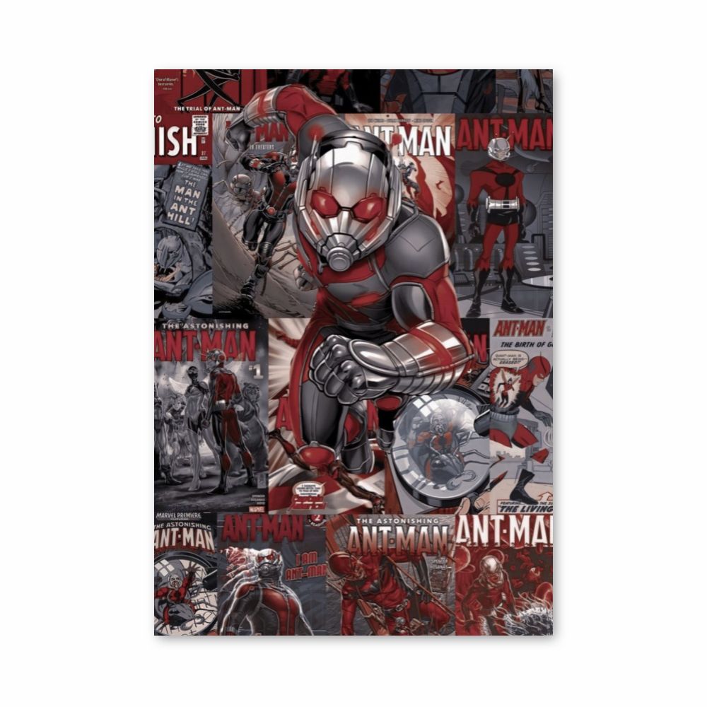 Antman Red Poster