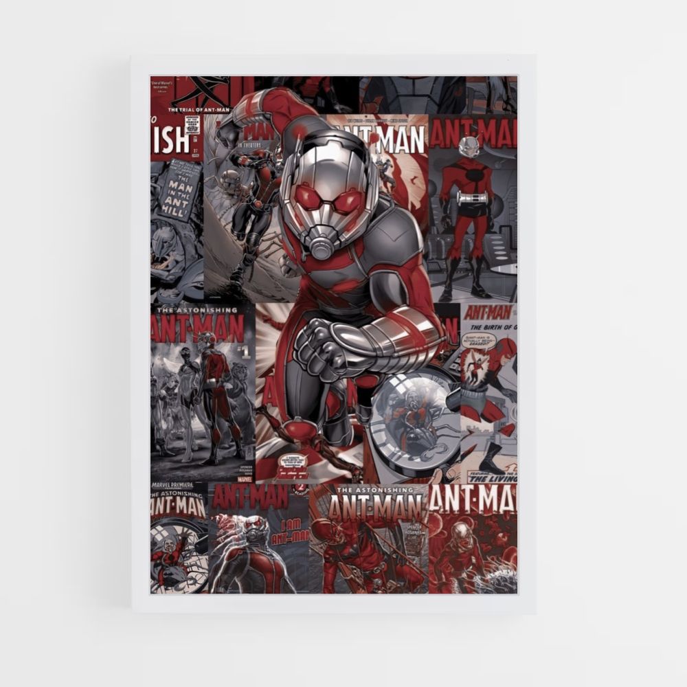 Antman Red Poster