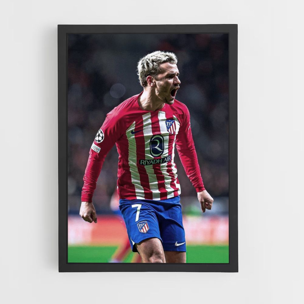 Antoine Griezmann Rage Poster