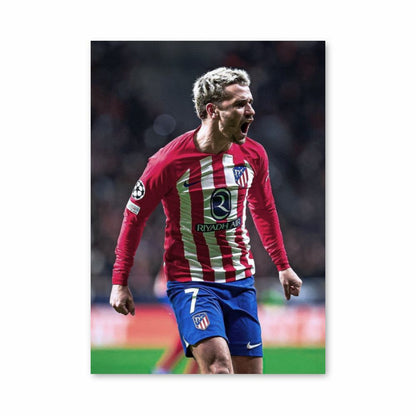 Antoine Griezmann Rage Poster