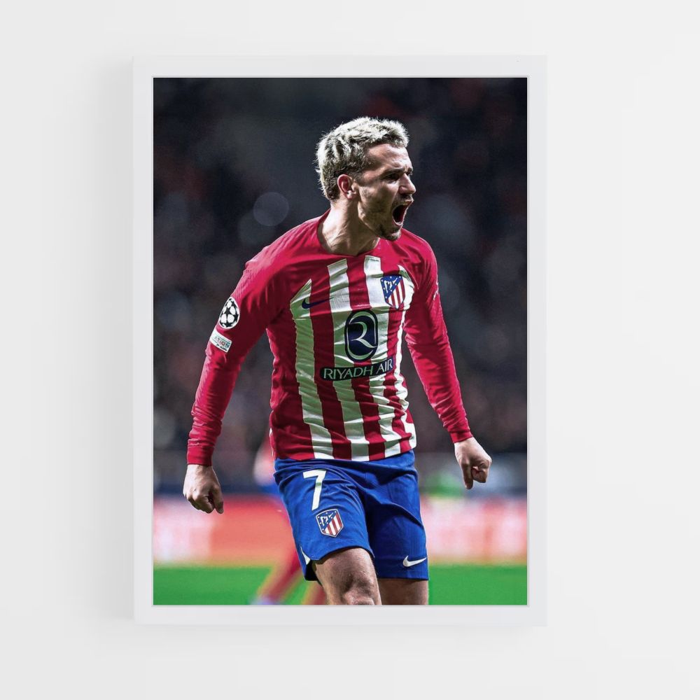 Antoine Griezmann Rage Poster