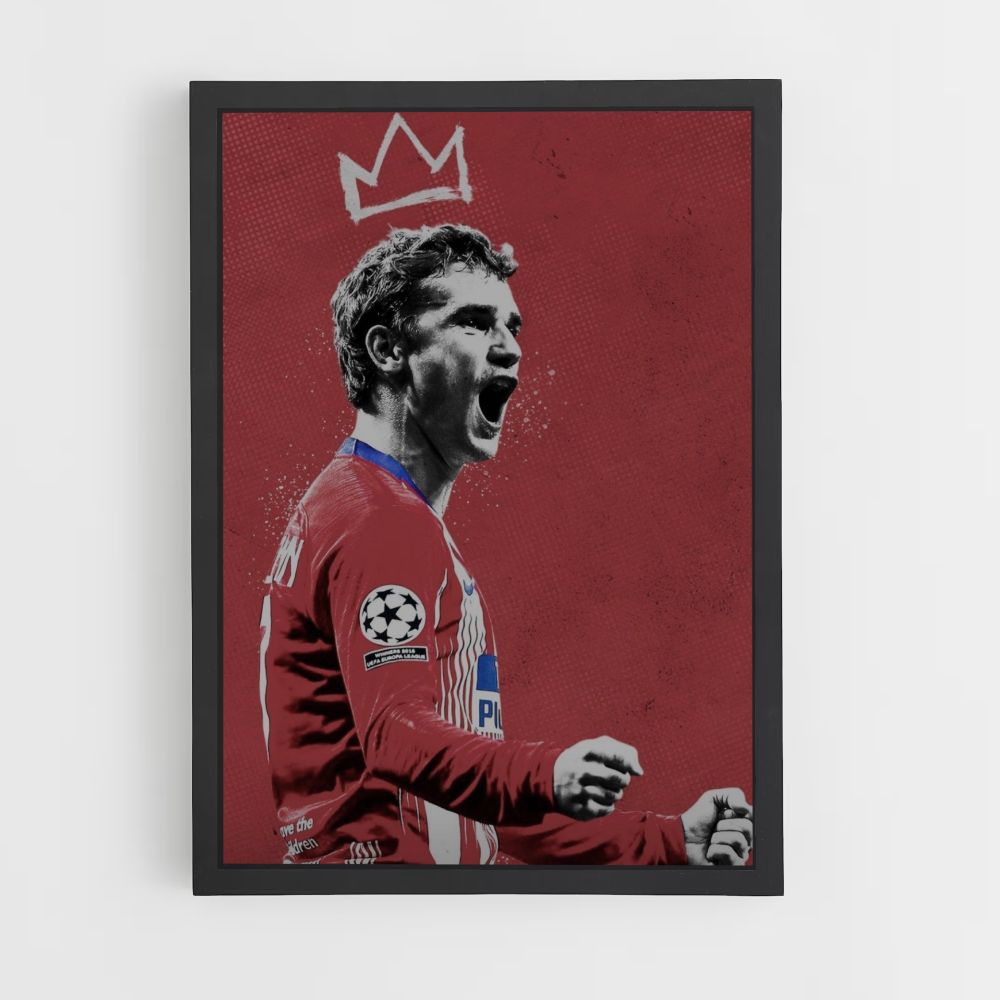 Poster Antoine Griezmann King