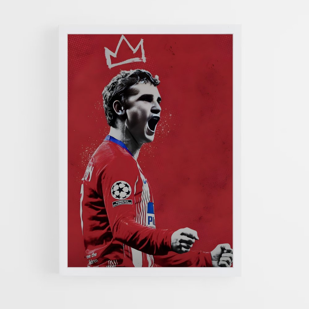 antoine-griezmann-7 cadre Blanc