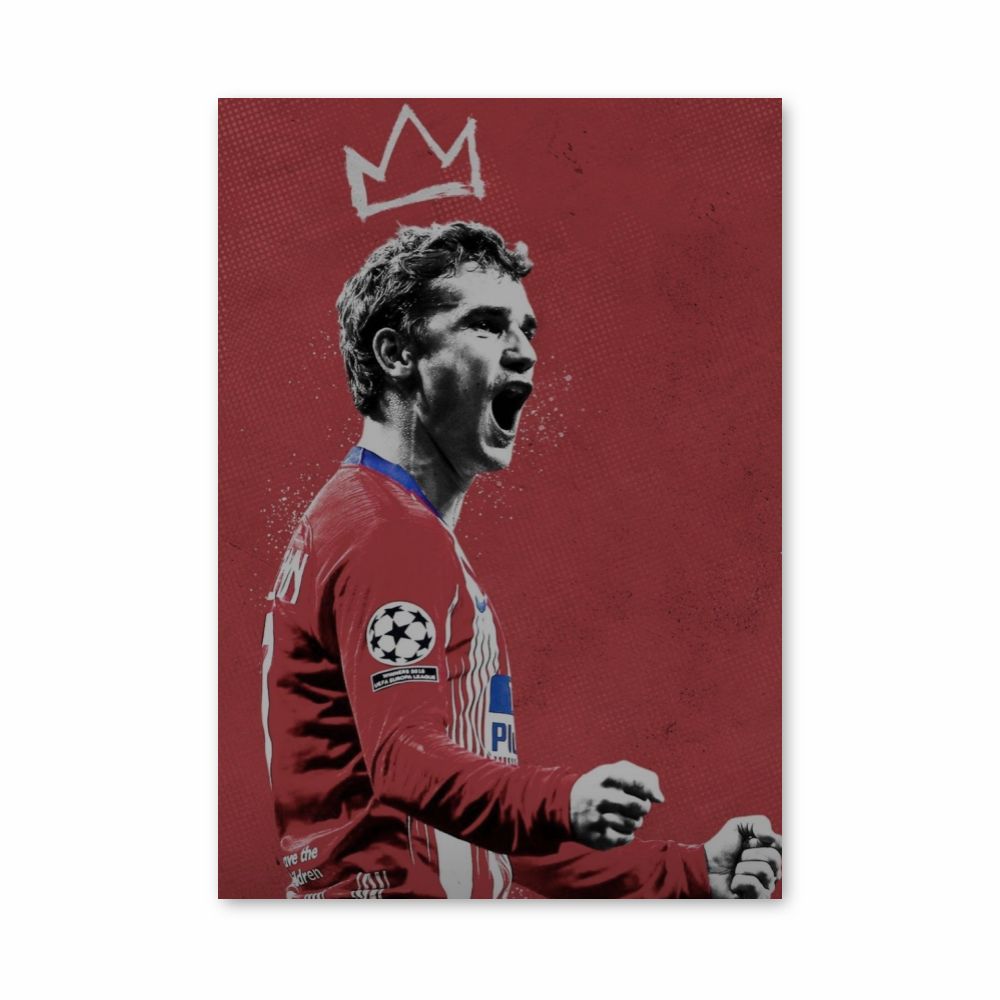 Poster Antoine Griezmann King