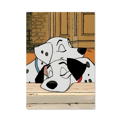 Poster Dalmatiens au Repos