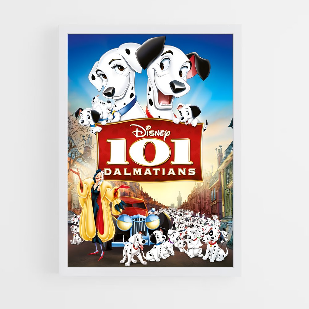 ap-101 dalmatians-4 cadre Blanc