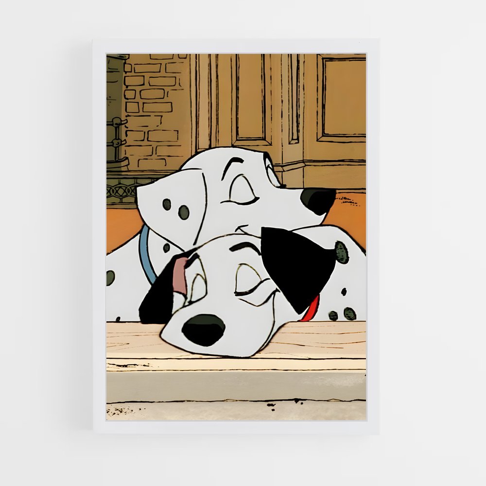 ap-101 dalmatians-5 cadre Blanc