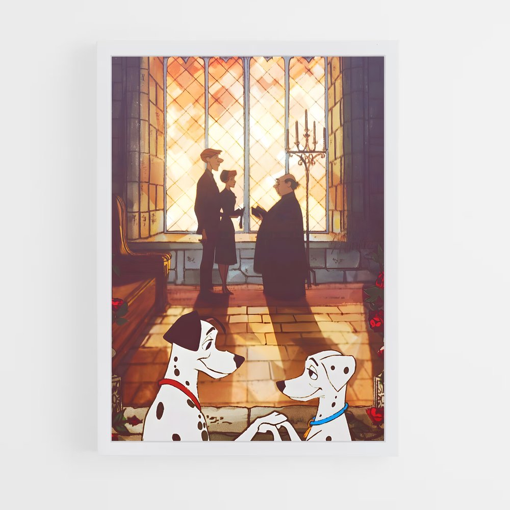 ap-101 dalmatians-8 cadre Blanc
