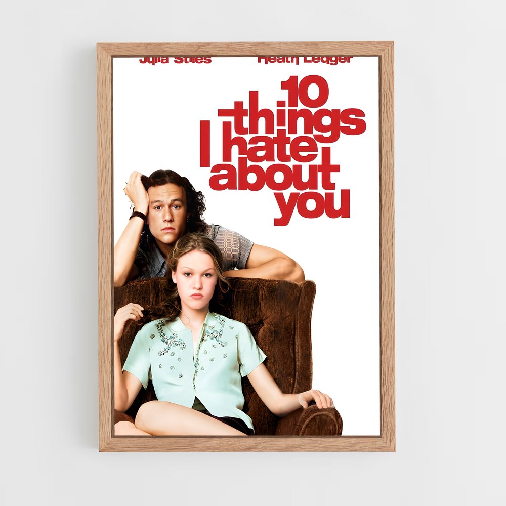 ap-10 things i hate about you-2 cadre Bois clair