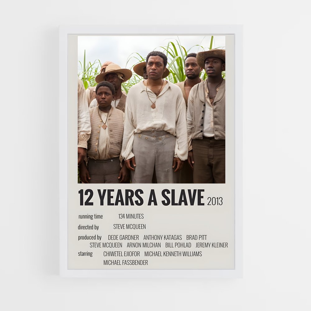 ap-12 years a slave-1 cadre Blanc