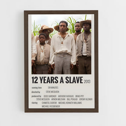 ap-12 years a slave-1 cadre Bois foncé