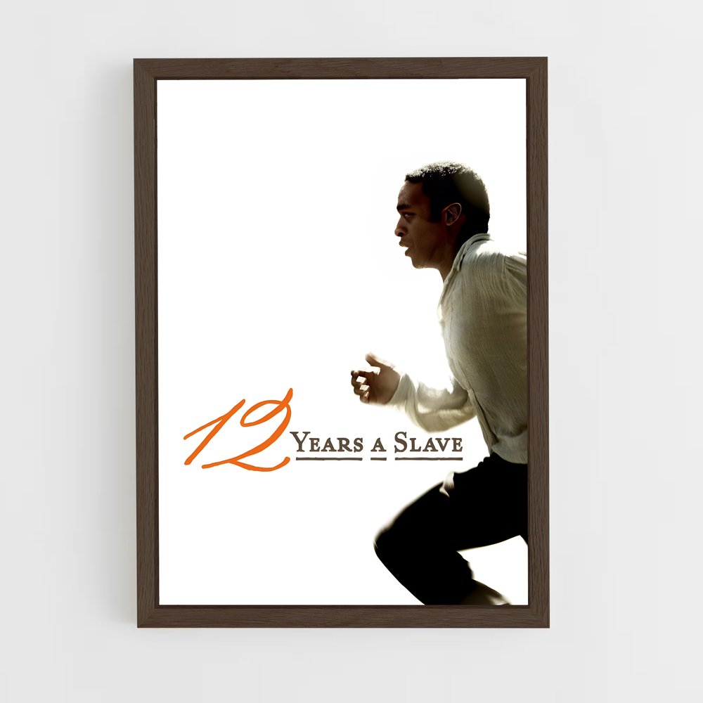 ap-12 years a slave-4 cadre Bois foncé
