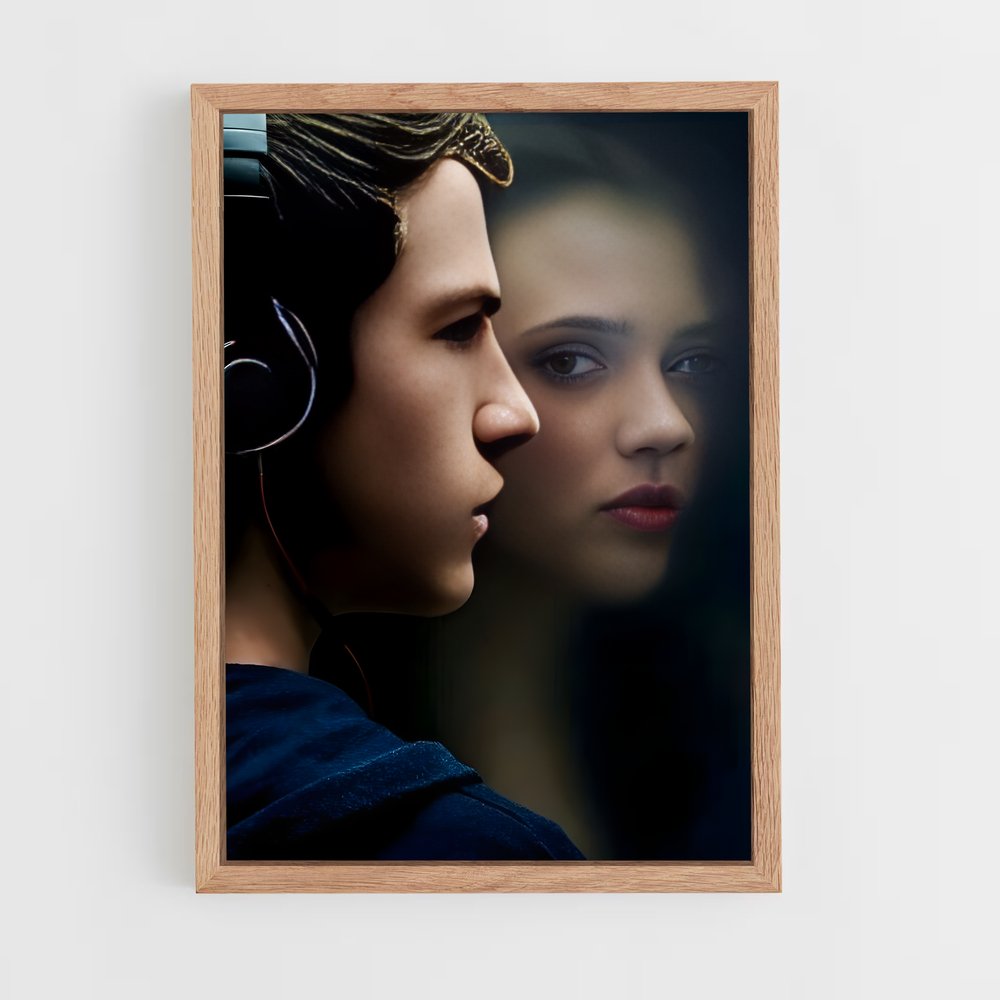 ap-13 reasons why-1 cadre Bois clair