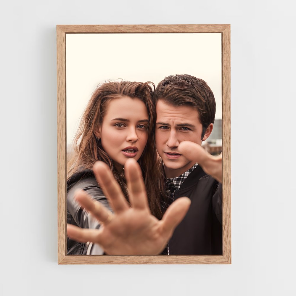ap-13 reasons why-3 cadre Bois clair