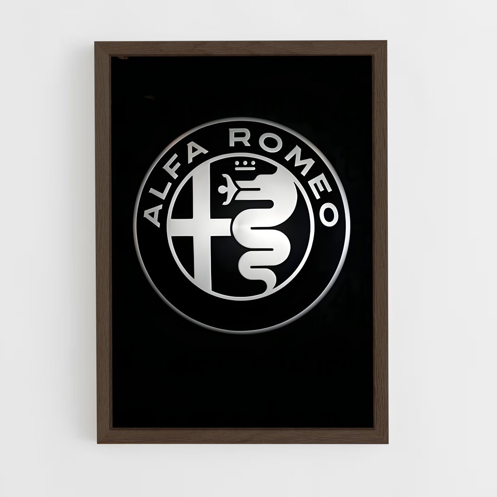 ap-159-2 cadre Bois foncé