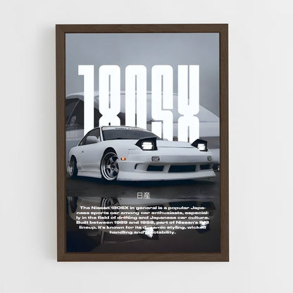 ap-180sx-1 cadre Bois foncé