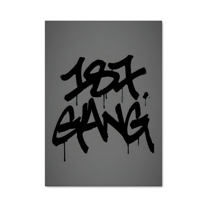 Poster Graffiti Urbain