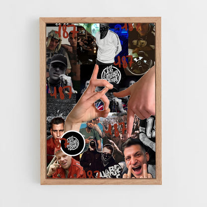 ap-187 strassenbande-1 cadre Bois clair