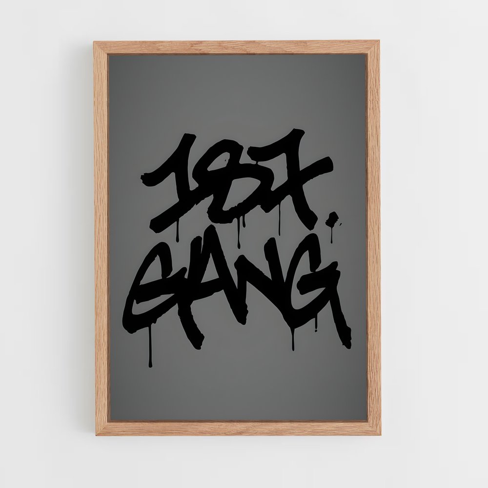 ap-187 strassenbande-3 cadre Bois clair