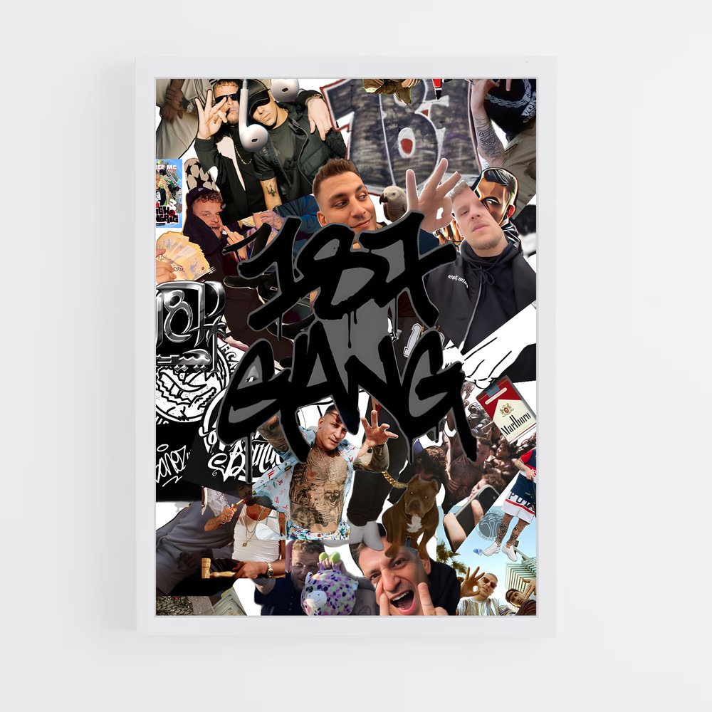 ap-187 strassenbande-5 cadre Blanc