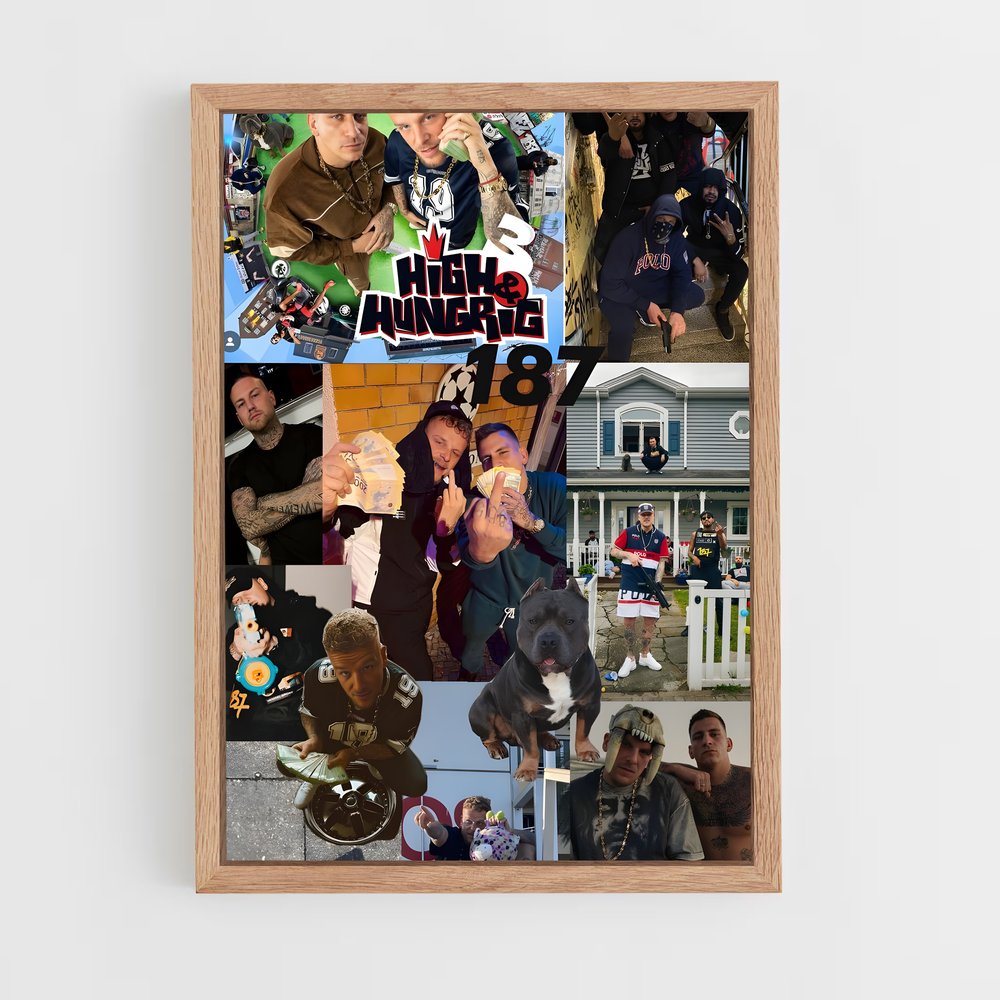 ap-187 strassenbande-8 cadre Bois clair