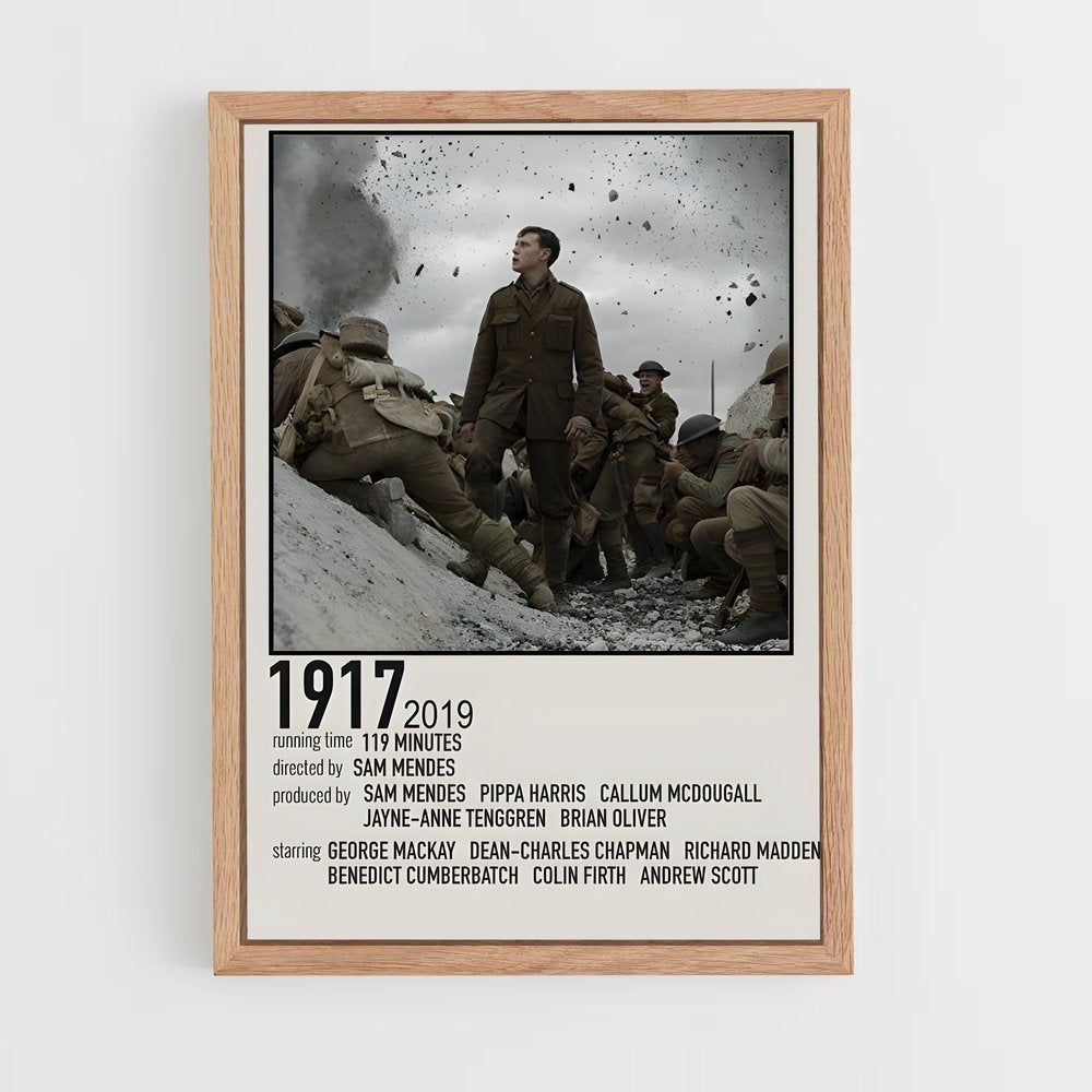 ap-1917-1 cadre Bois clair