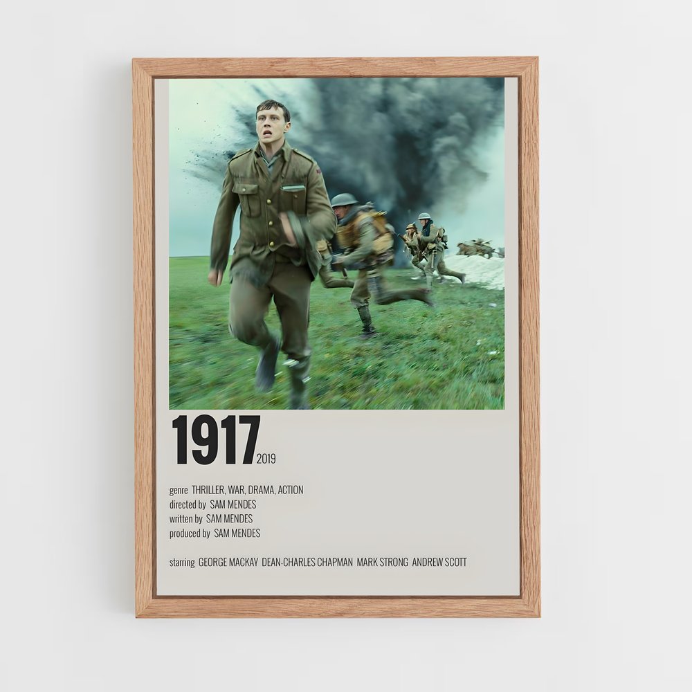 ap-1917-4 cadre Bois clair