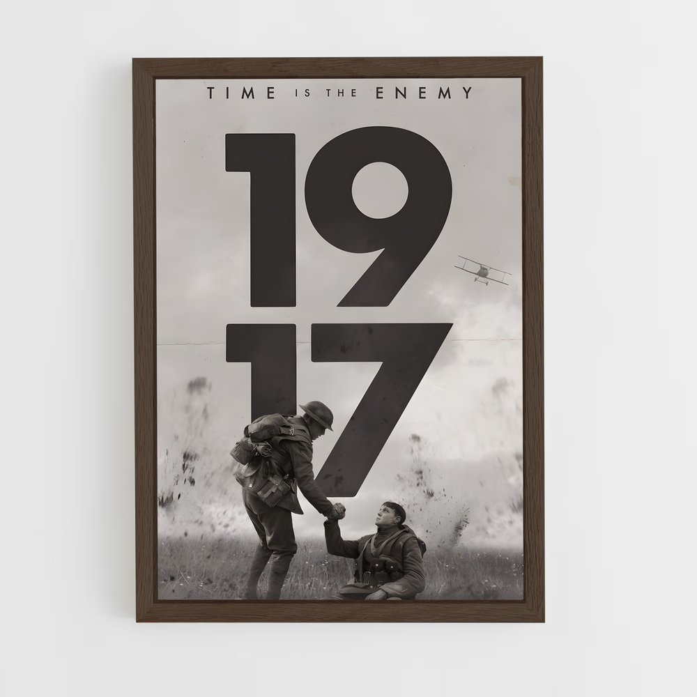 ap-1917-5 cadre Bois foncé