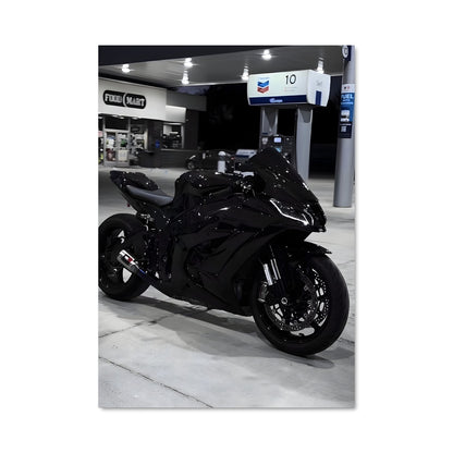 Poster Moto Noire