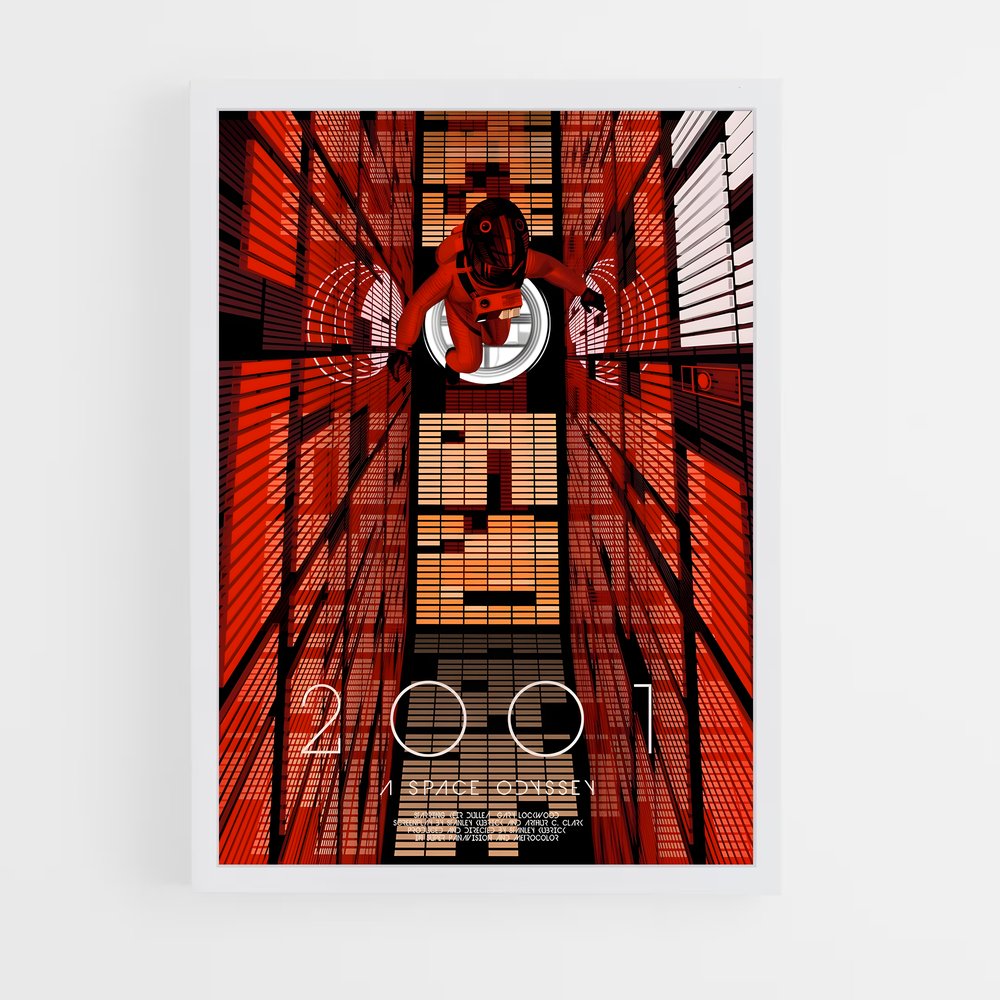 ap-2001 a space odyssey-2 cadre Blanc