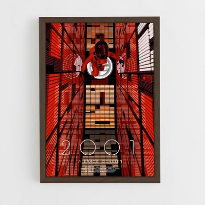 ap-2001 a space odyssey-2 cadre Bois foncé