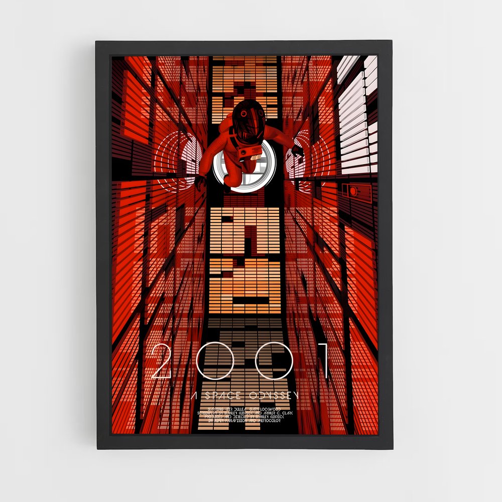 ap-2001 a space odyssey-2 cadre Noir