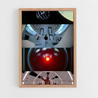 ap-2001 a space odyssey-4 cadre Bois clair
