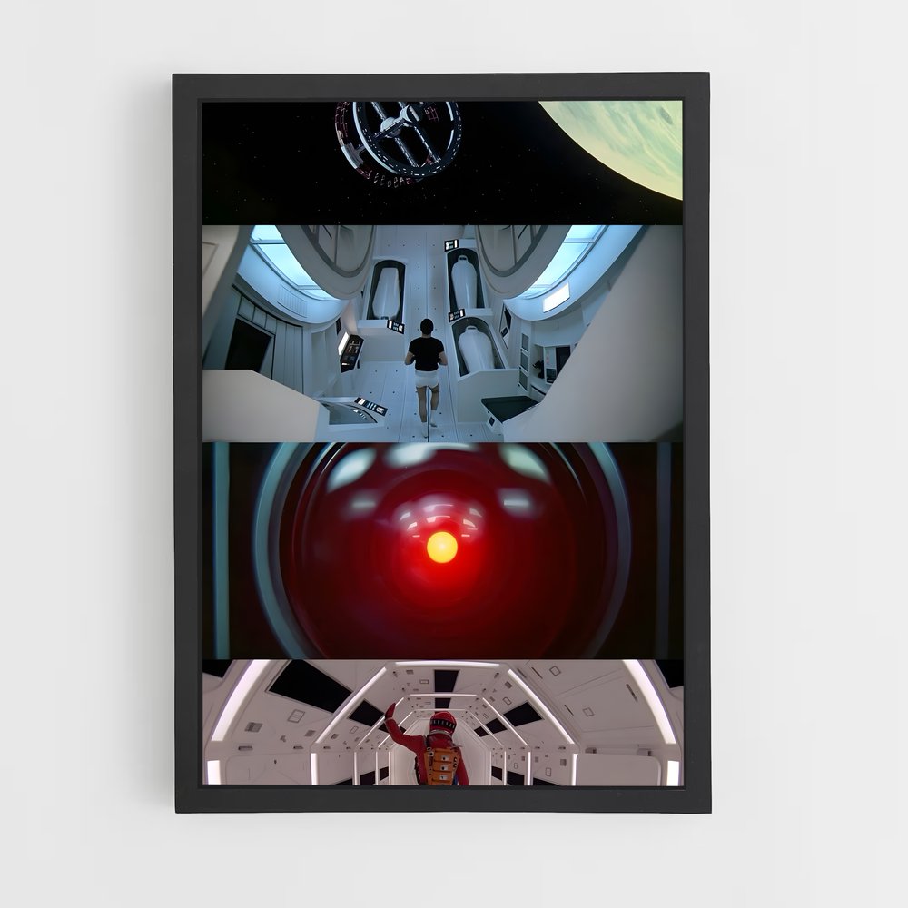 ap-2001 a space odyssey-4 cadre Noir