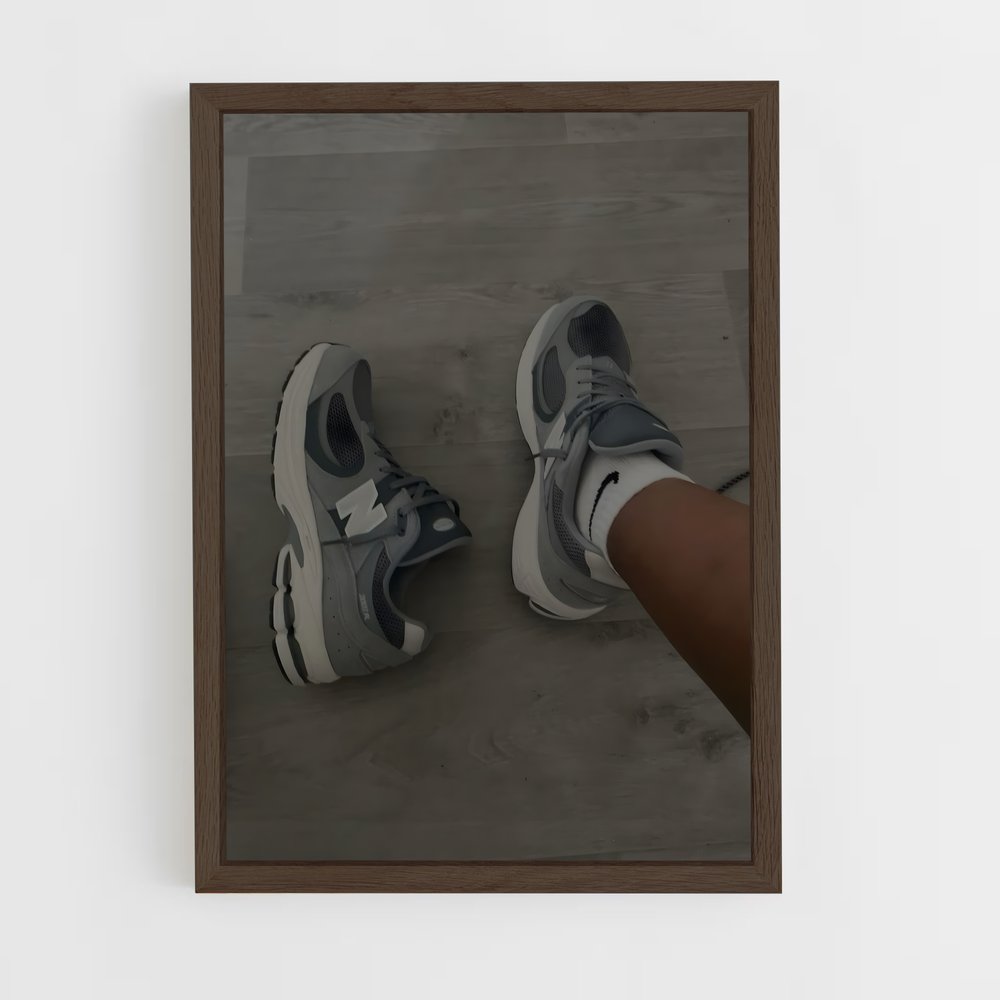 ap-2002r-4 cadre Bois foncé