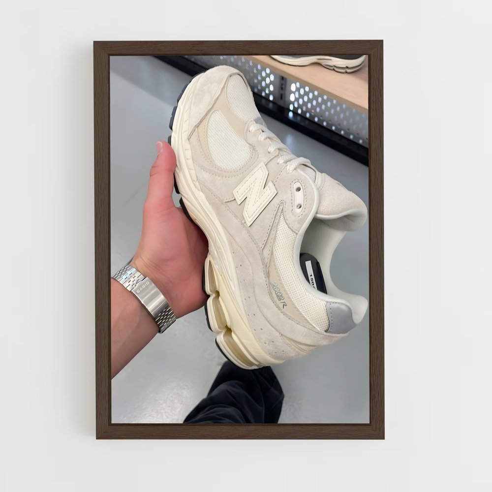 ap-2002r-7 cadre Bois foncé