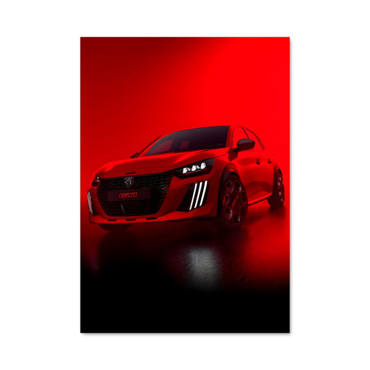 Poster 208 gti 79133