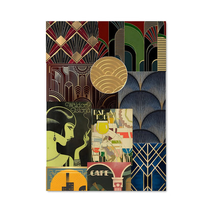 Poster Art Déco Élégance