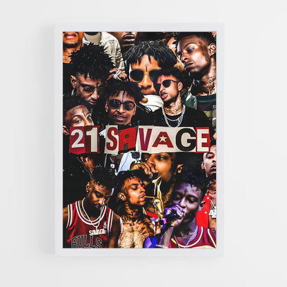 ap-21 savage-3 cadre Blanc