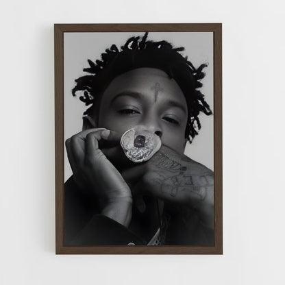 ap-21 savage-9 cadre Bois foncé