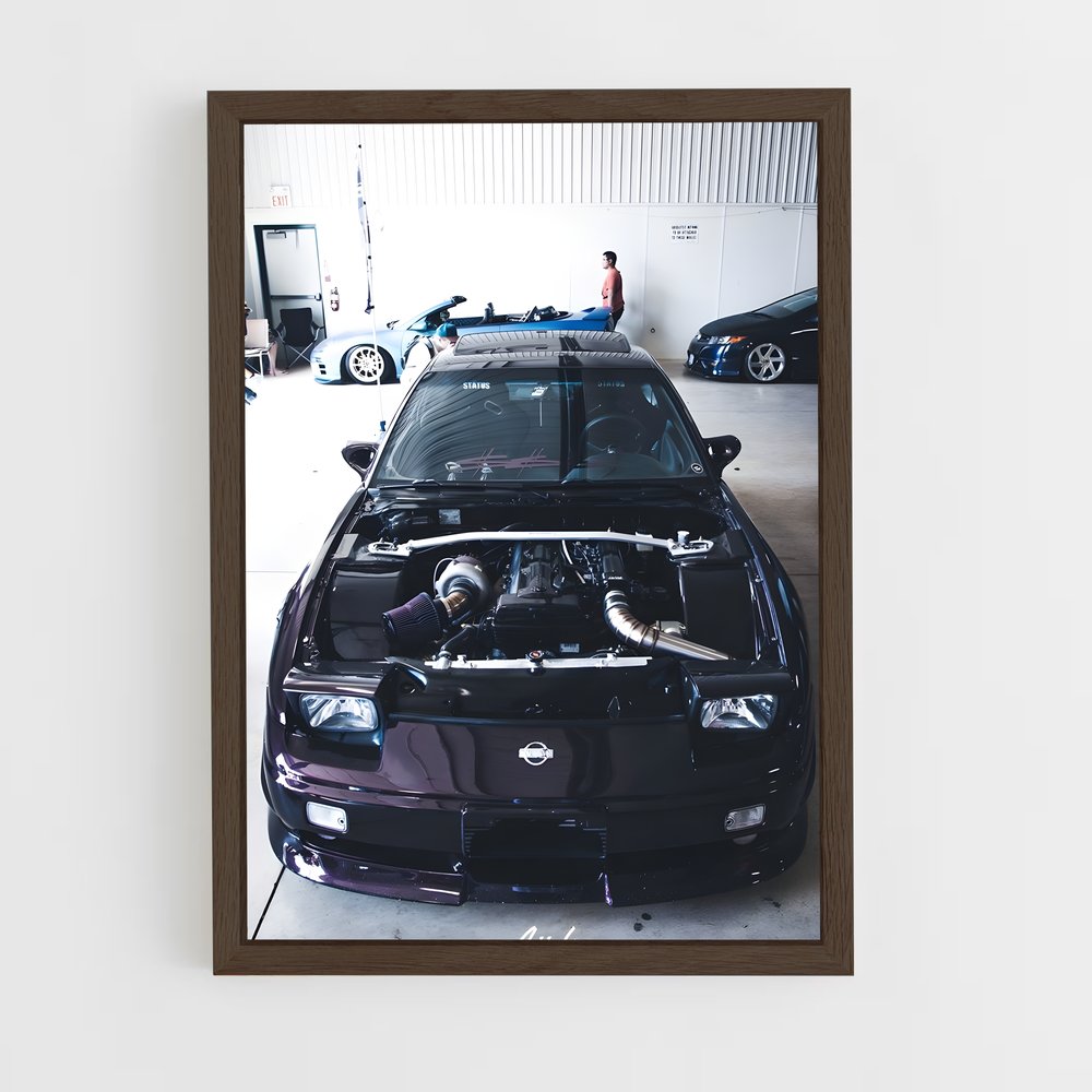 ap-240sx-1 cadre Bois foncé