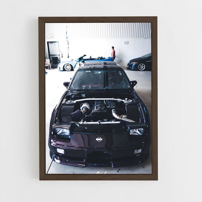 ap-240sx-1 cadre Bois foncé