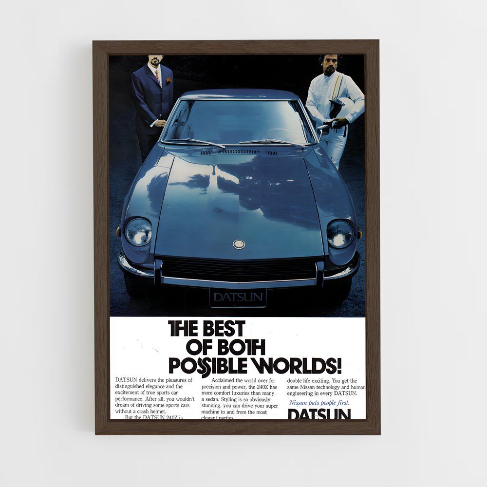 ap-240z-4 cadre Bois foncé