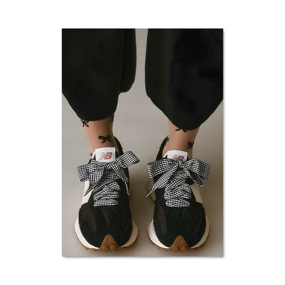 Poster Sneakers et Noeud