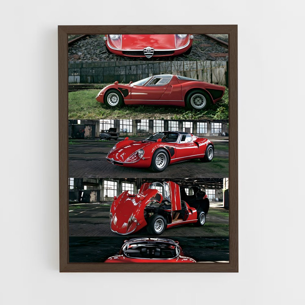 ap-33 stradale-5 cadre Bois foncé
