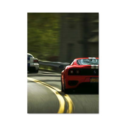 Poster Ferrari Pursuit
