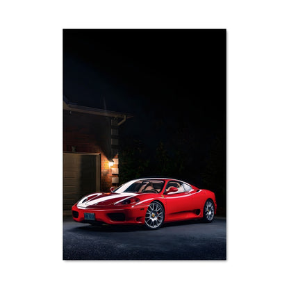 Poster Ferrari à Domicile