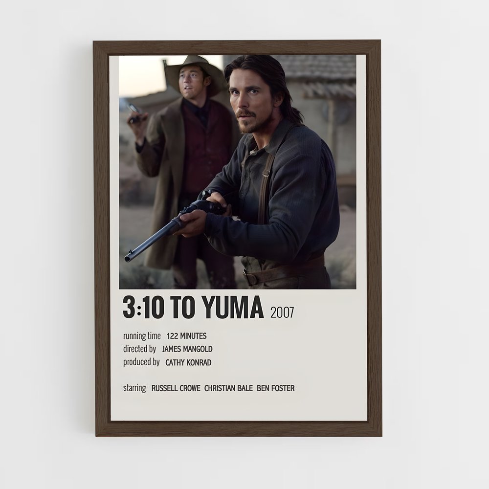 ap-3:10 to yuma-2 cadre Bois foncé