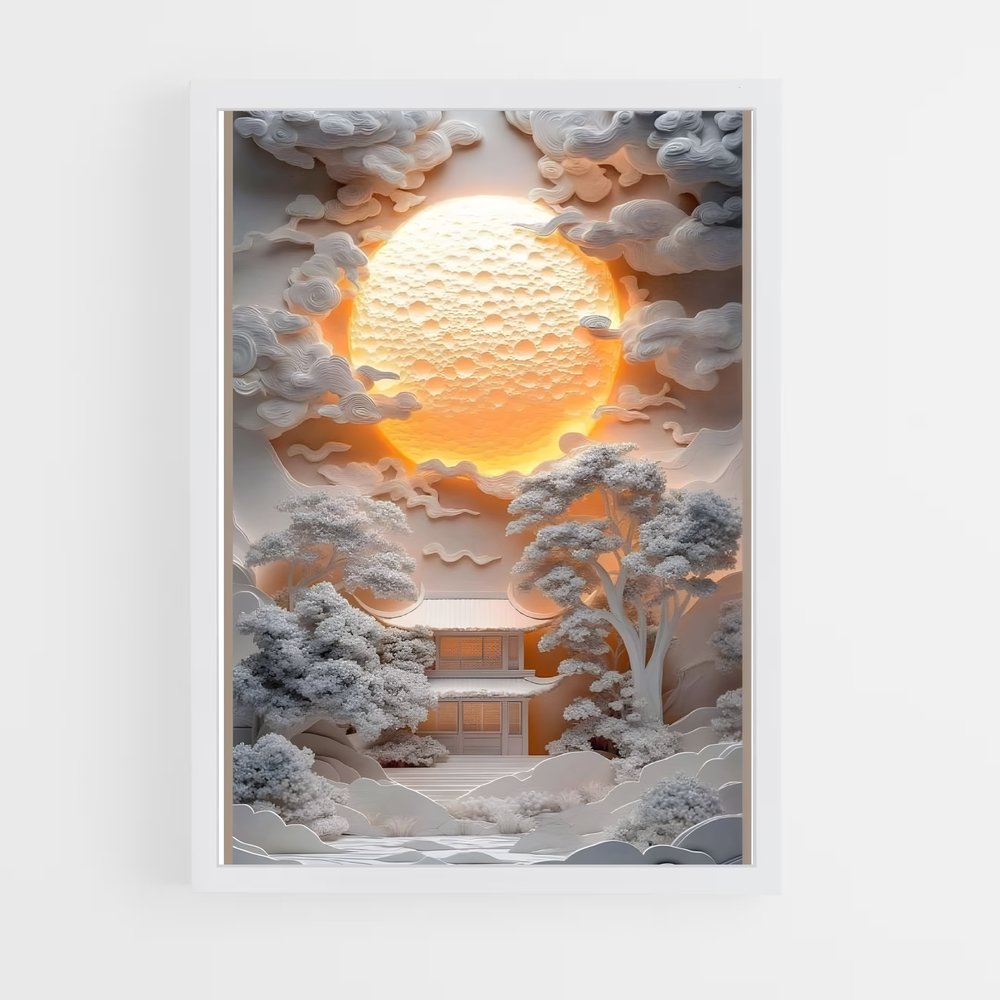 ap-3d art-6 cadre Blanc