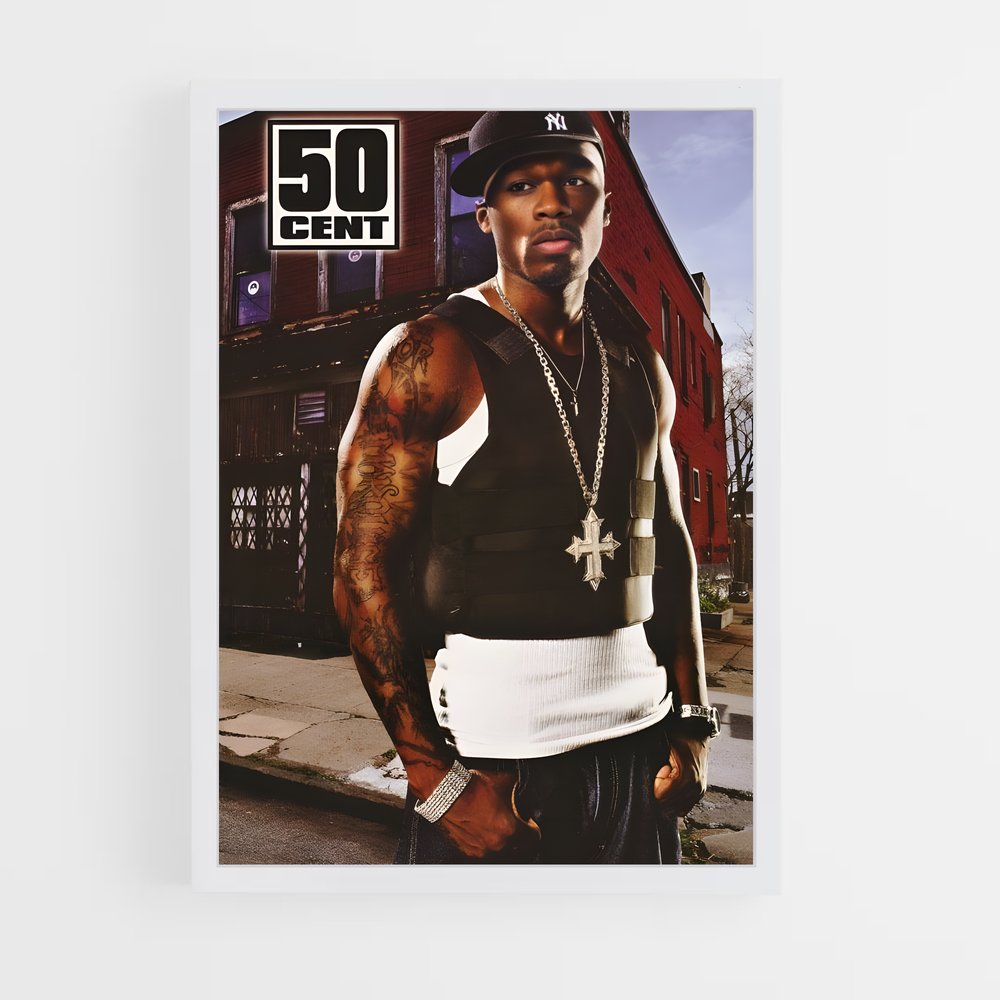 ap-50 cent-6 cadre Blanc